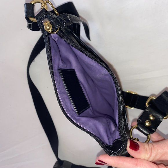 Black Coach Crossbody - Picture 3 of 5